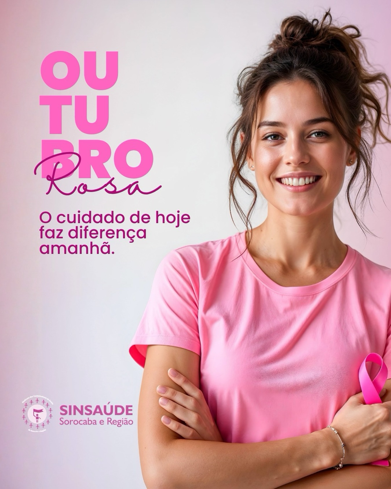🎀 Coloque seu cuidado na agenda. O Outubro Rosa reforça uma mensagem que precisa continuar durante todo o ano: informaç…