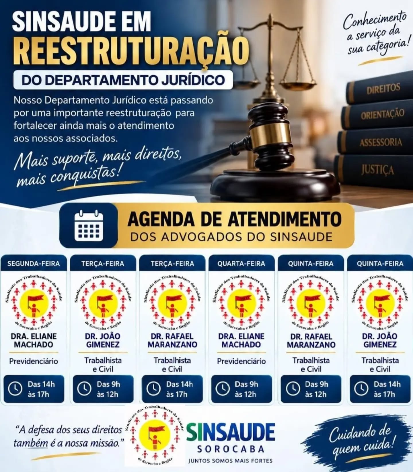Informação Importante para todos os associados