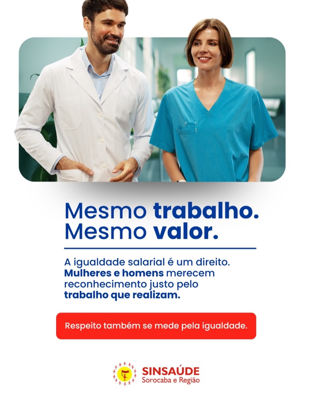 ⚖️ TRABALHO IGUAL MERECE VALOR IGUAL. Competência, responsabilidade e dedicação não têm gênero. Quando duas pessoas exe…